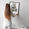 Hippo WB0957 10 Картина за детска стая с хипопотамче 2