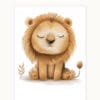 Lion WB0955 4 Картина за детска стая с лъвче