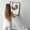 Rooster WB0930 10 Картина за детска стая с петленце