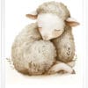 Sheep WB0942 7 Картина за детска стая с овчица