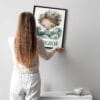 Картина за детска стая със зодия Водолей 6