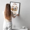 Картина за детска стая със зодия Везни 4
