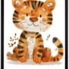Картина за детска стая тигърче