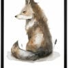 wolf WB0940 6 Картина за детска стая с вълче