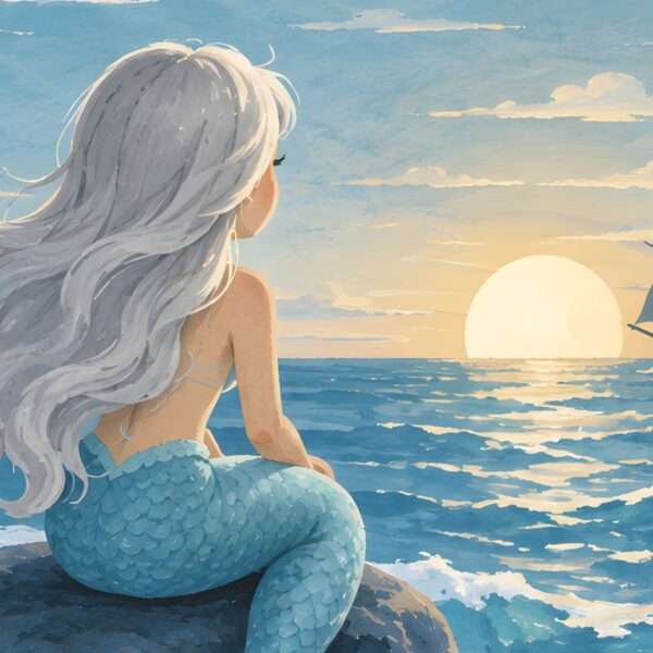 Детайл: тюркоазена опашка с прозрачна перка върху тъмна скала отблизо